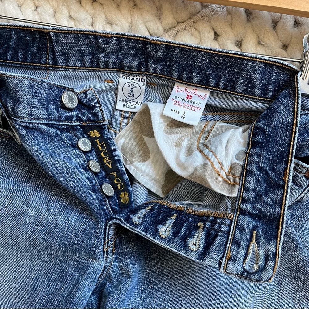 Lucky Brand Dungarees Button Fly | 8